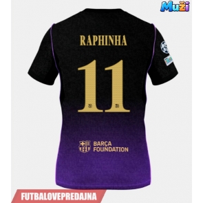 Lacne Muži Futbalové dres Barcelona Raphinha Belloli #11 2026-27 Krátky Rukáv - Preč